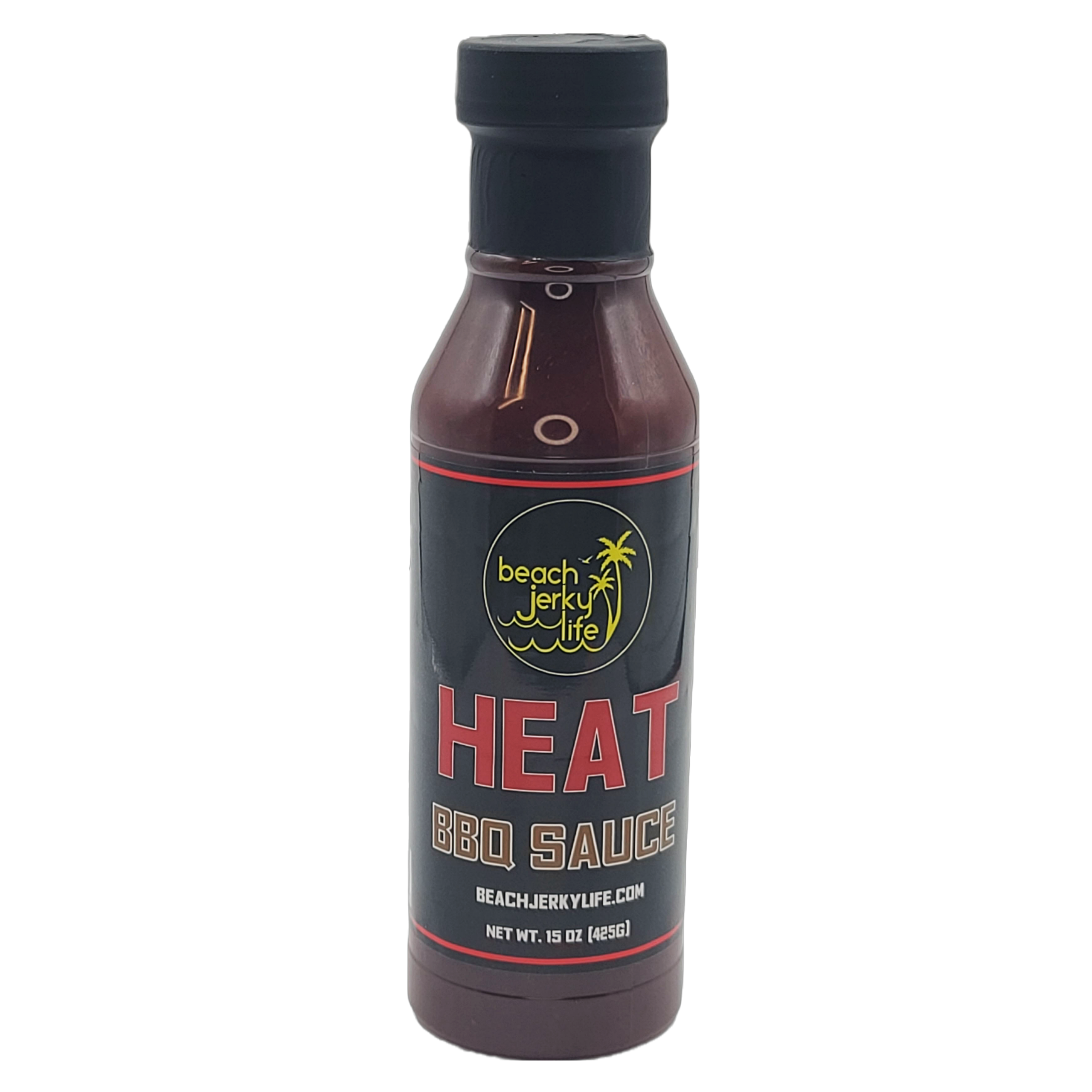HEAT BBQ sauce from Beach Jerky Life Gulf Shores Jerky Store
